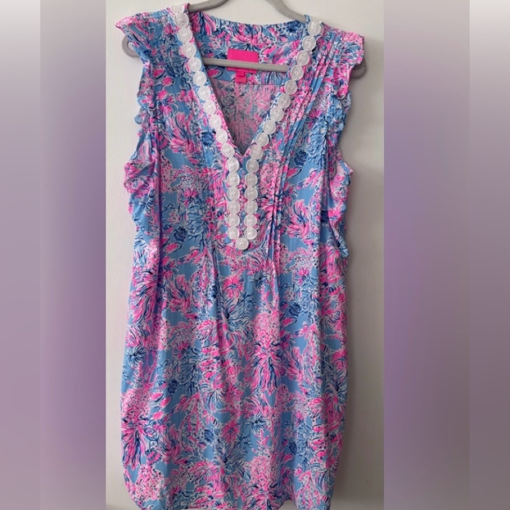Lilly Pulitzer Joan Tunic Dress EUC
